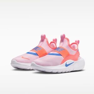 Nike Flex Runner Pink and Orange Girls Sneakers 12C